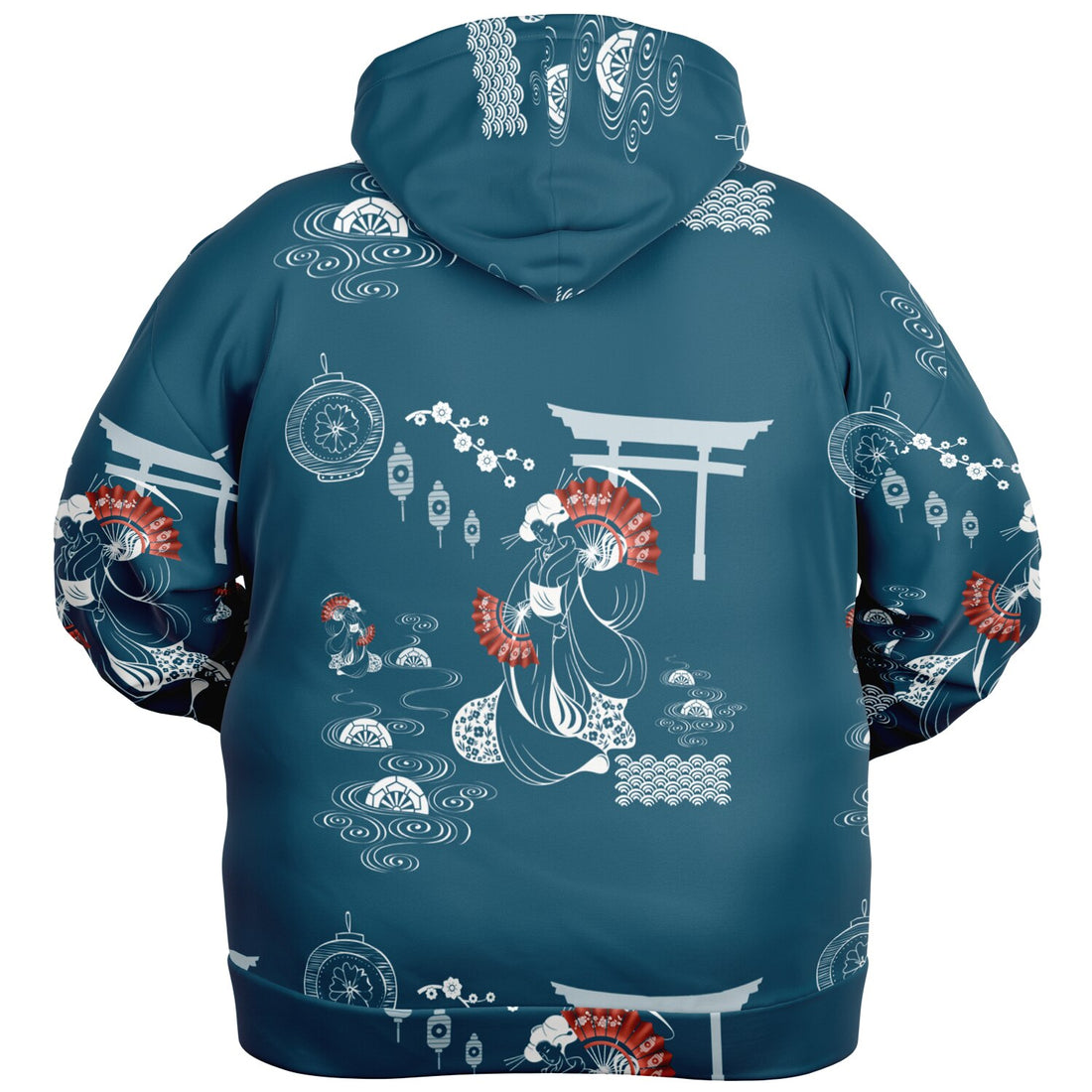 Athletic Plus-size Hoodie