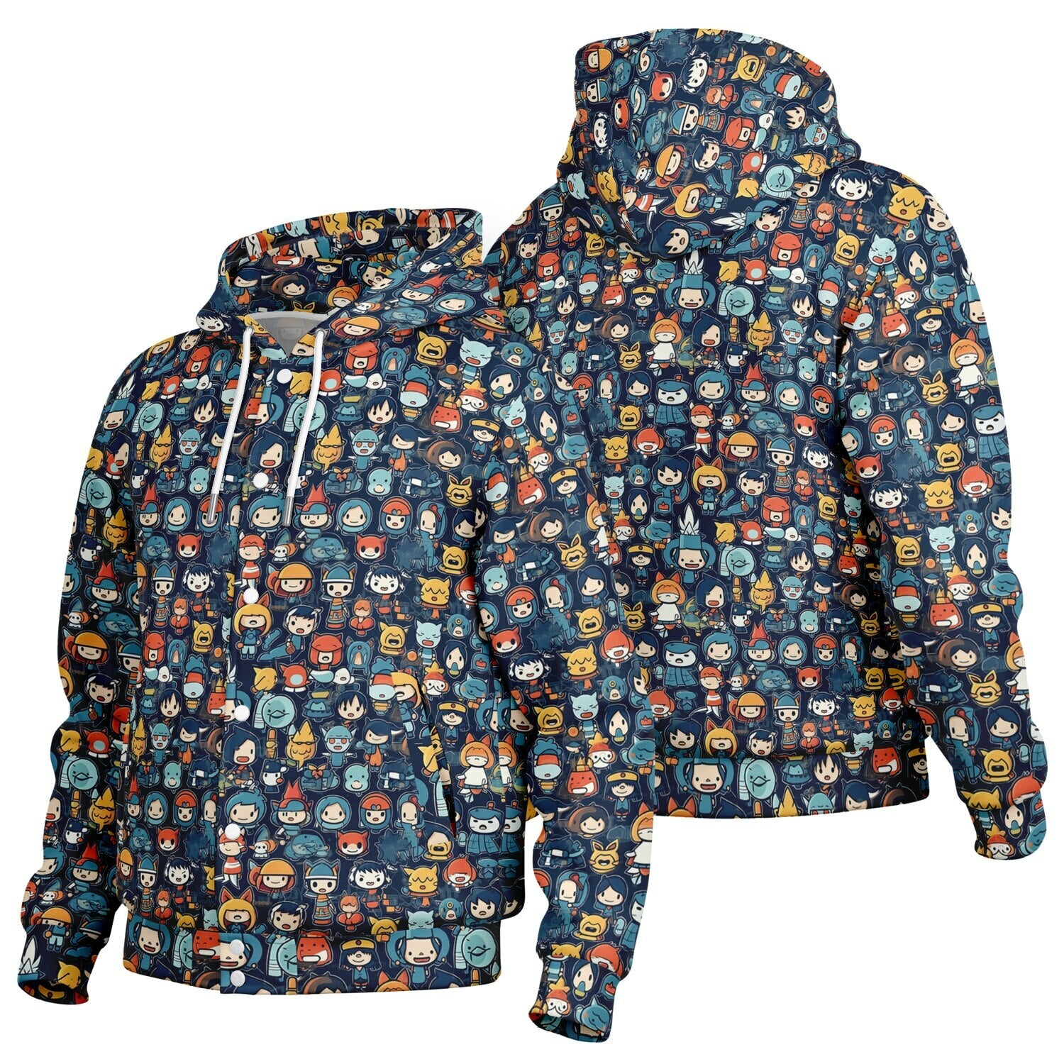 Heavyweight Hooded Baseball Jacket