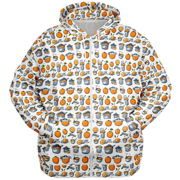 Athletic Plus-size Ziphoodie