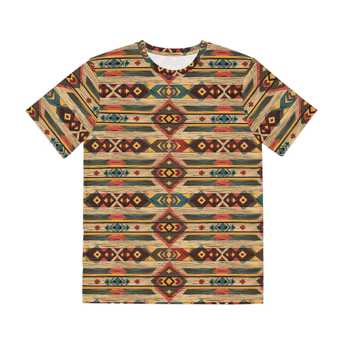 Azetec Pattern Men's Polyester Tee