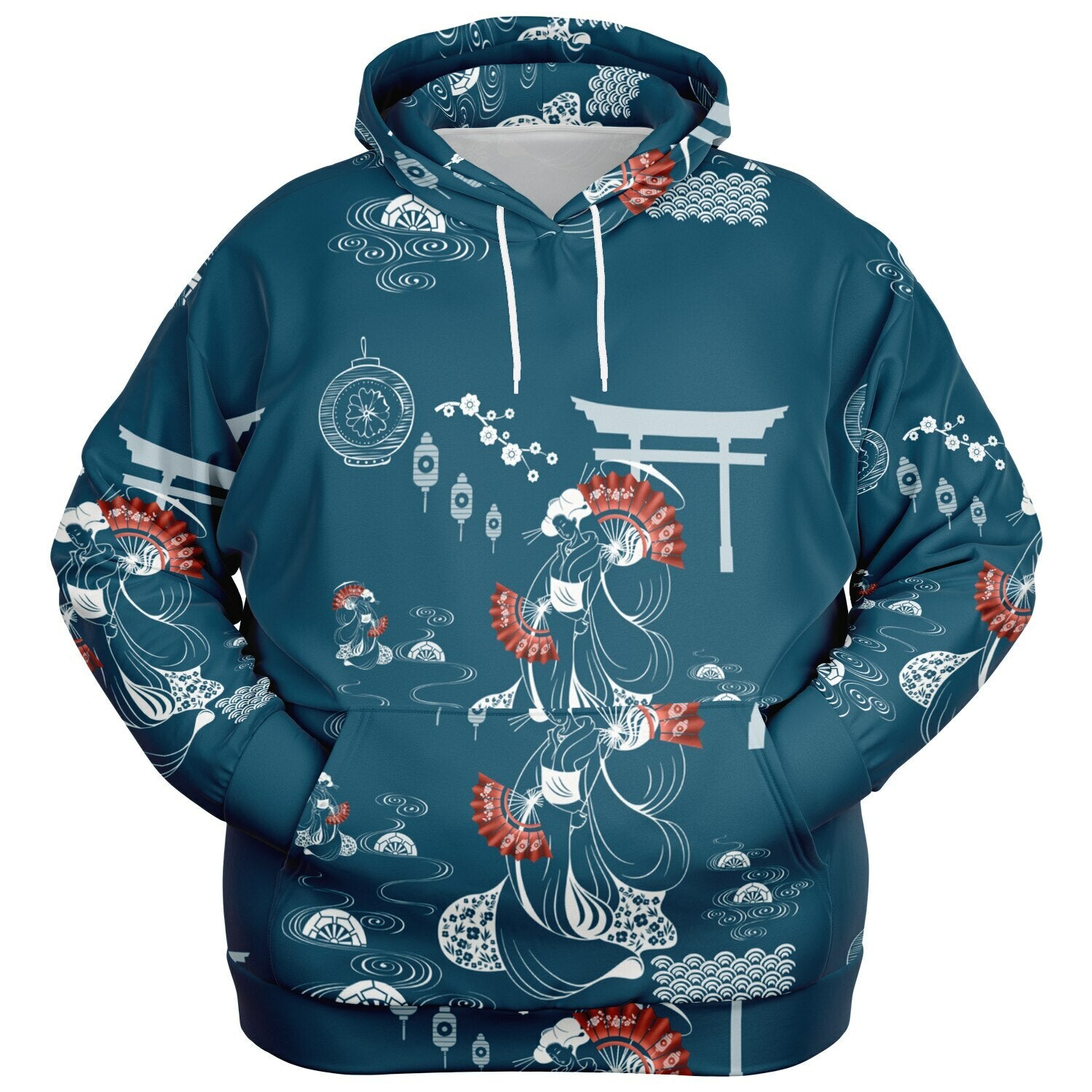 Athletic Plus-size Hoodie