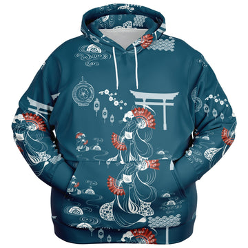 Athletic Plus-size Hoodie