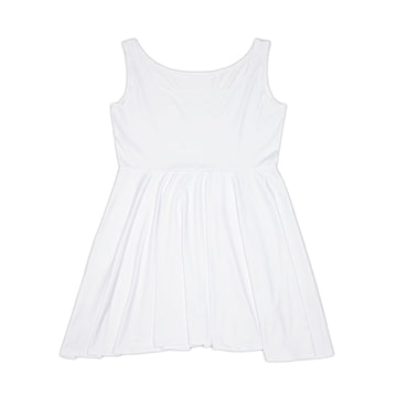 White Skater Dress