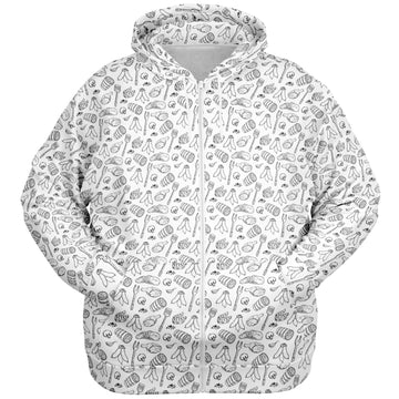 Athletic Plus-size Ziphoodie