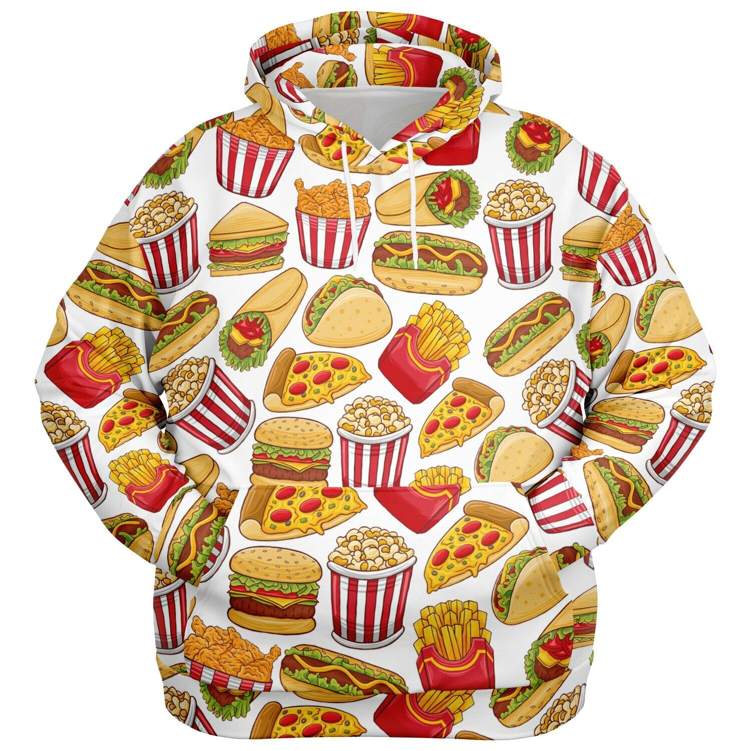 Athletic Plus-size Hoodie
