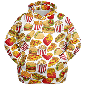 Athletic Plus-size Hoodie