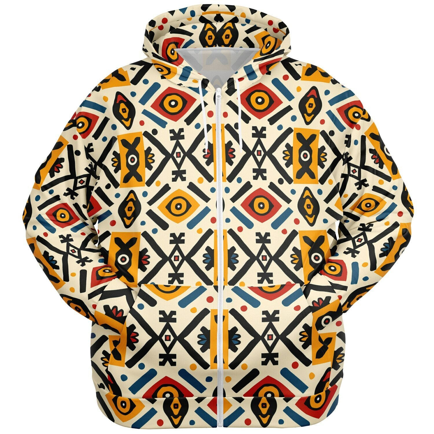 Athletic Plus-size Ziphoodie