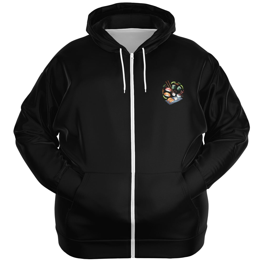 Athletic Plus-size Ziphoodie