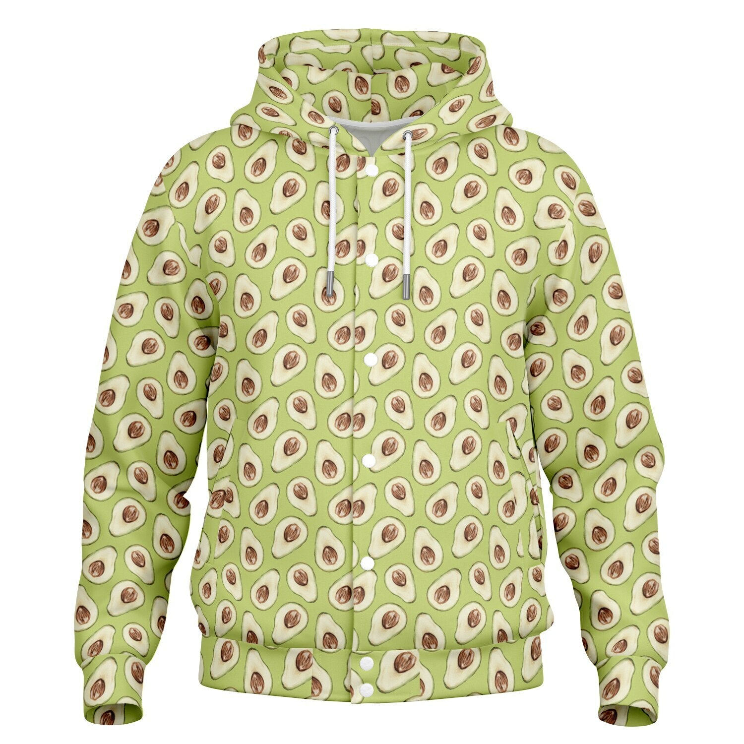 Heavyweight Hooded Baseball Jacket