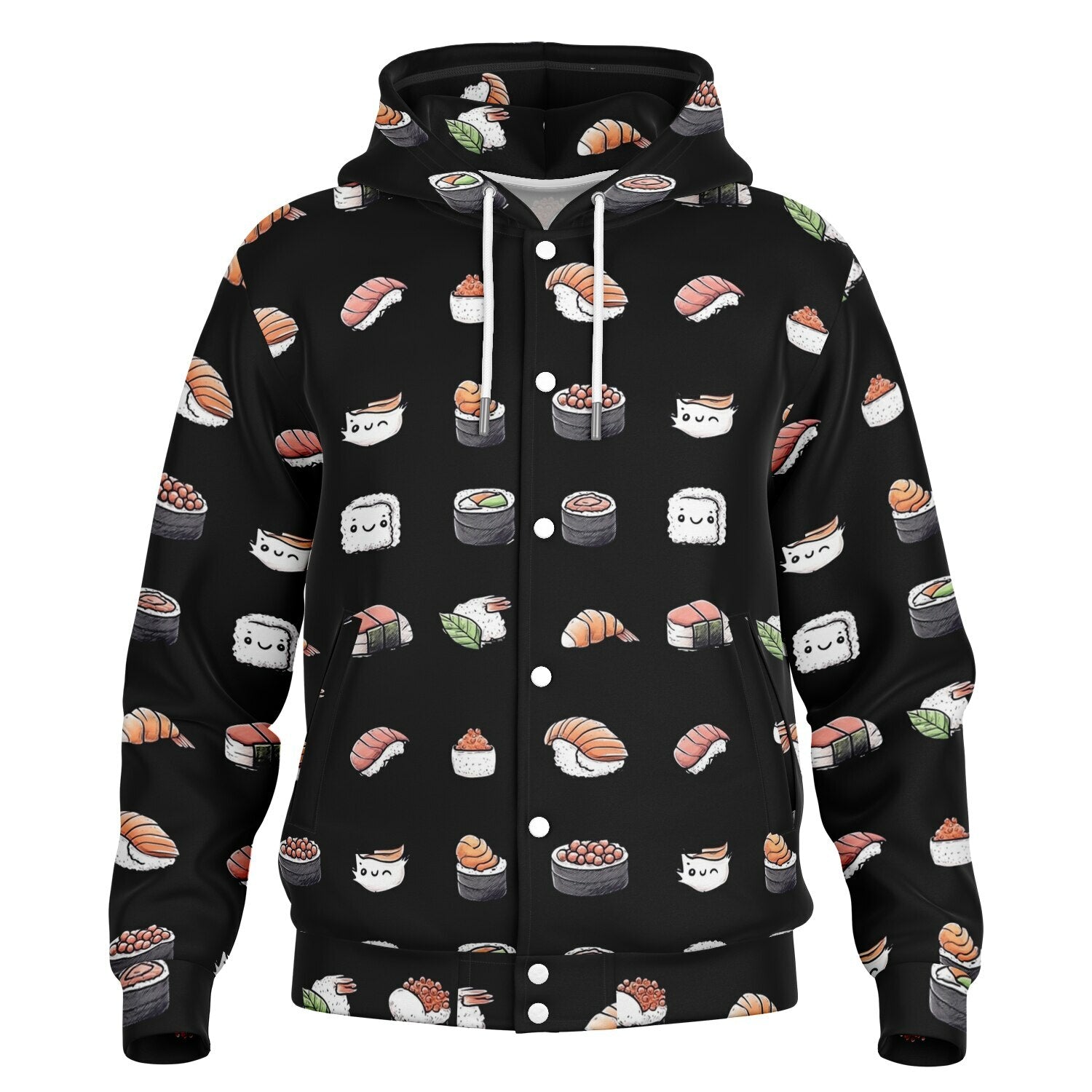 Heavyweight Hooded Baseball Jacket