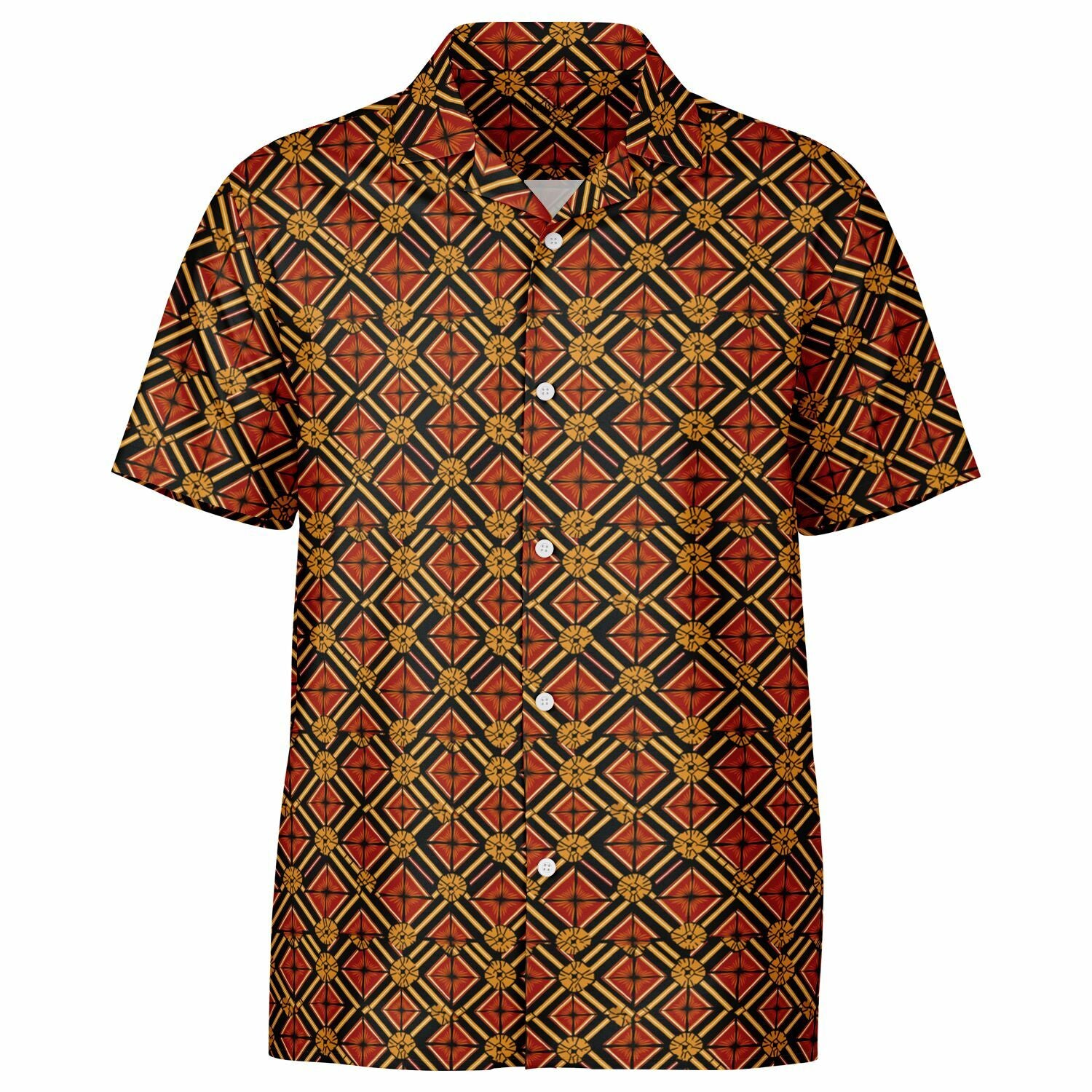 Short Sleeve Button-Down Shirt