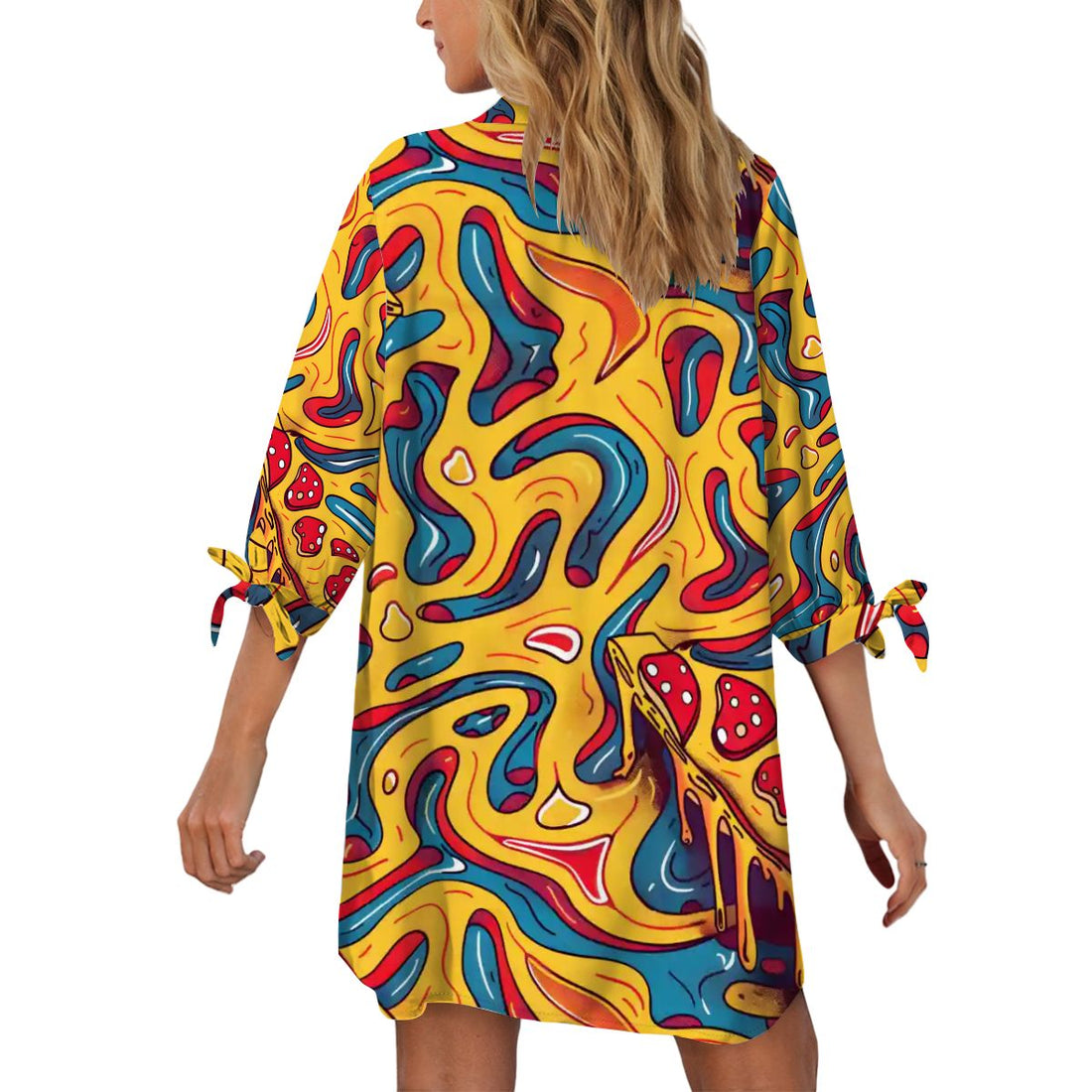 Women's Cardigan Shirt ThreeQuarter Sleeve