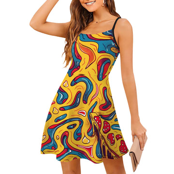 Short Spaghetti Strap Dress