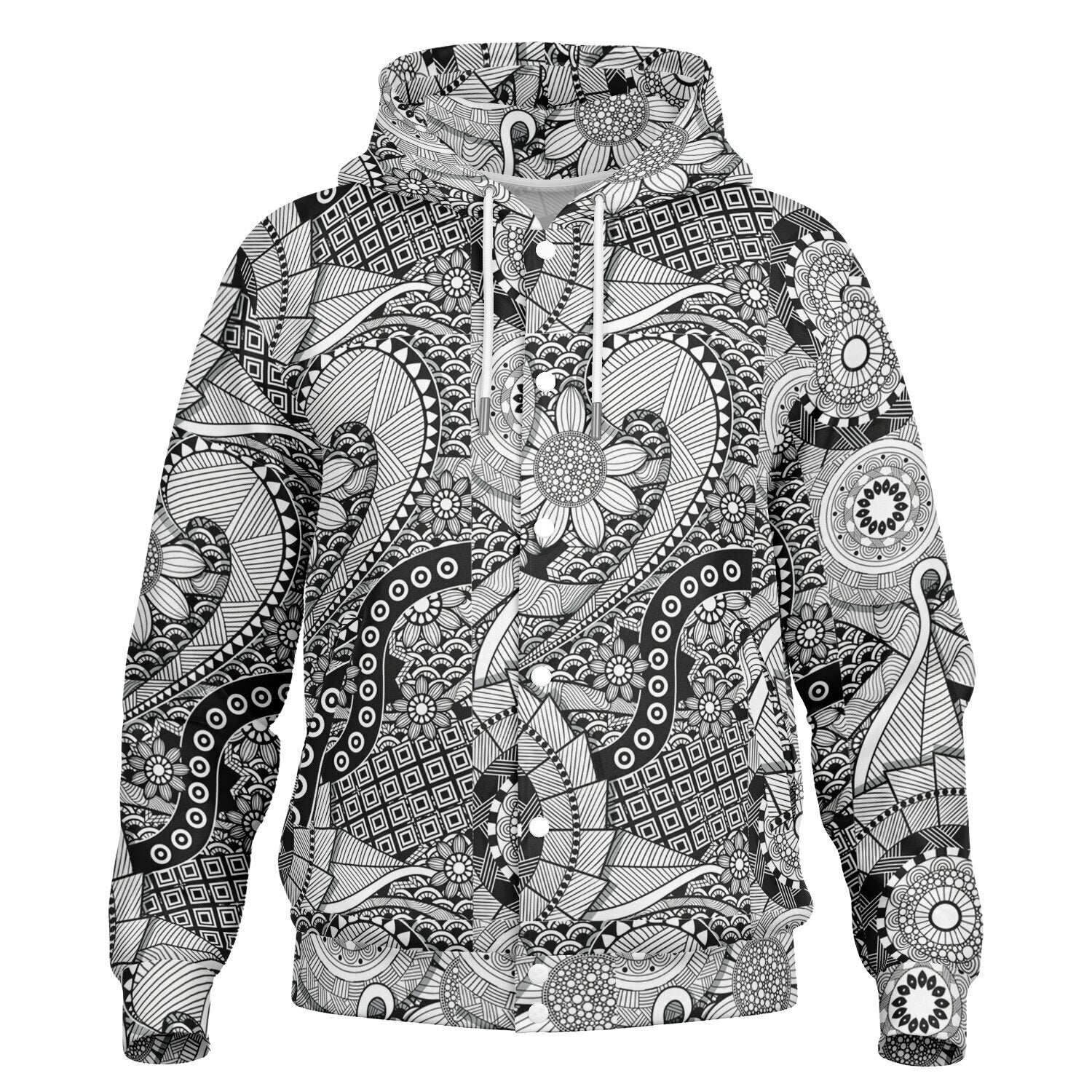 Heavyweight Hooded Baseball Jacket