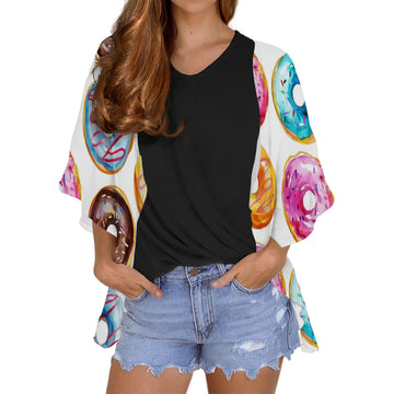 Women's Chiffon Blouse Cardigan