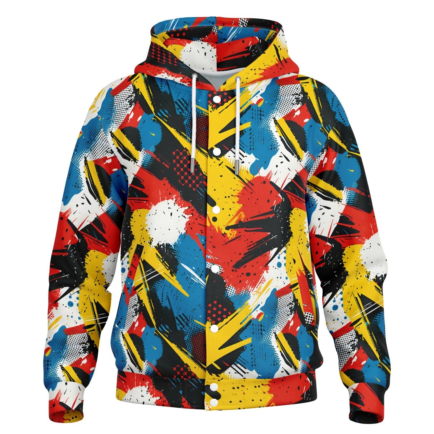 Heavyweight Hooded Baseball Jacket