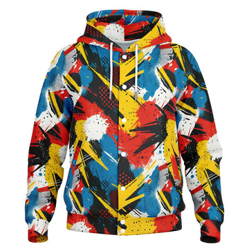 Heavyweight Hooded Baseball Jacket