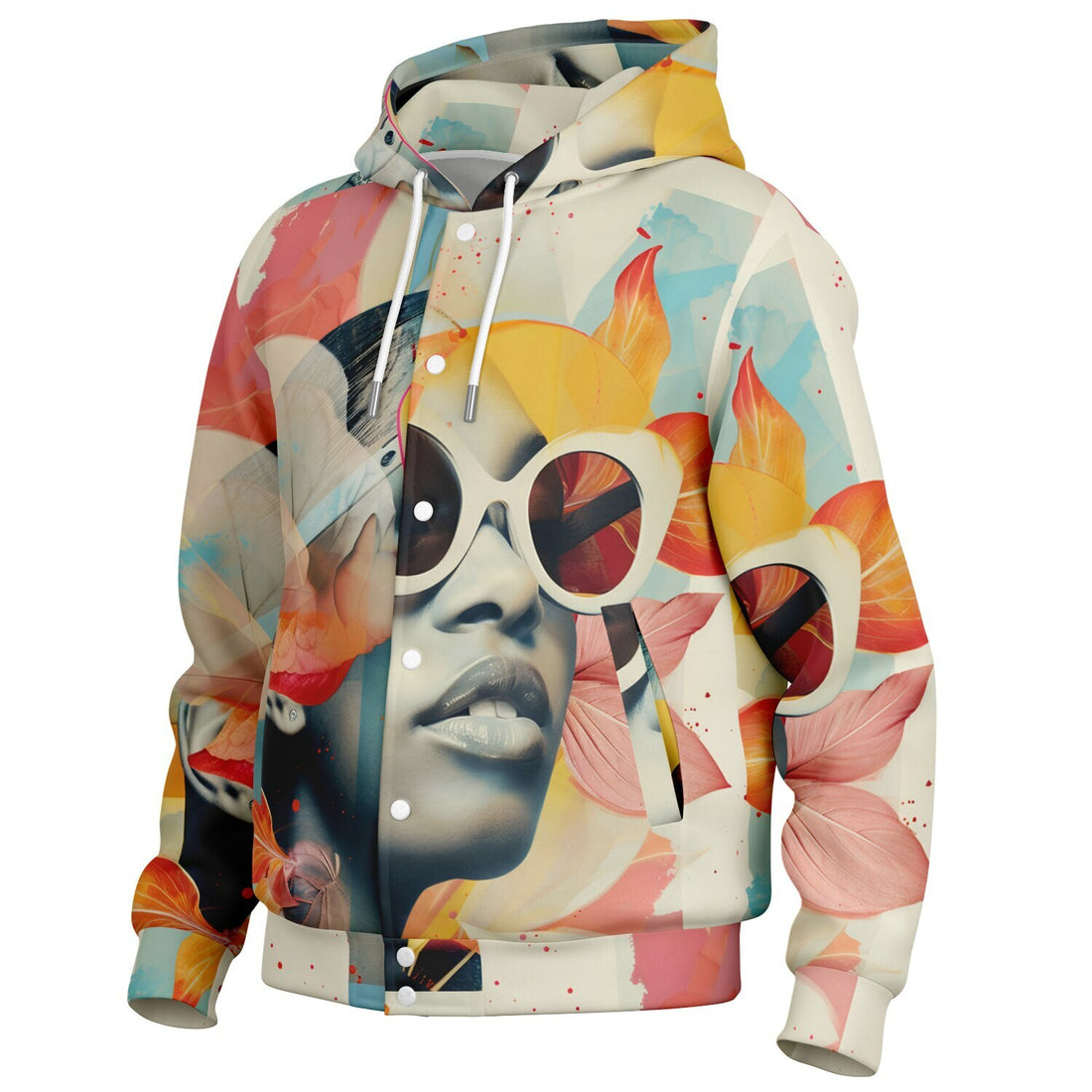 Heavyweight Hooded Baseball Jacket