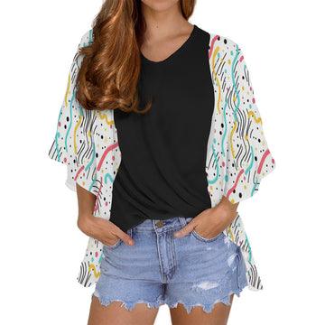 Women's Chiffon Blouse Cardigan