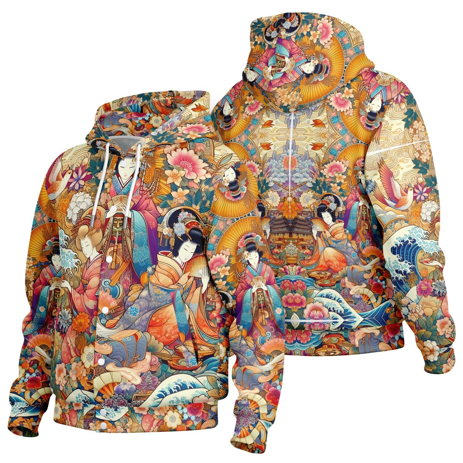 Heavyweight Hooded Baseball Jacket