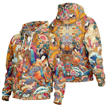 Heavyweight Hooded Baseball Jacket