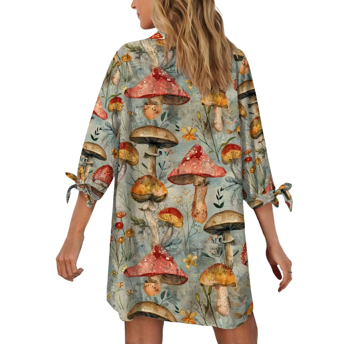 Women's Cardigan Shirt ThreeQuarter Sleeve