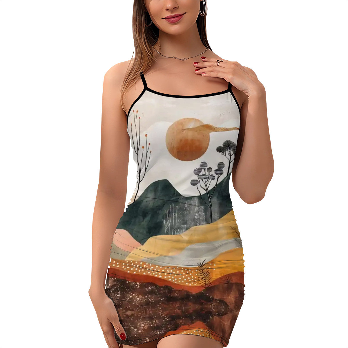 Sun rising Bodycon Dress