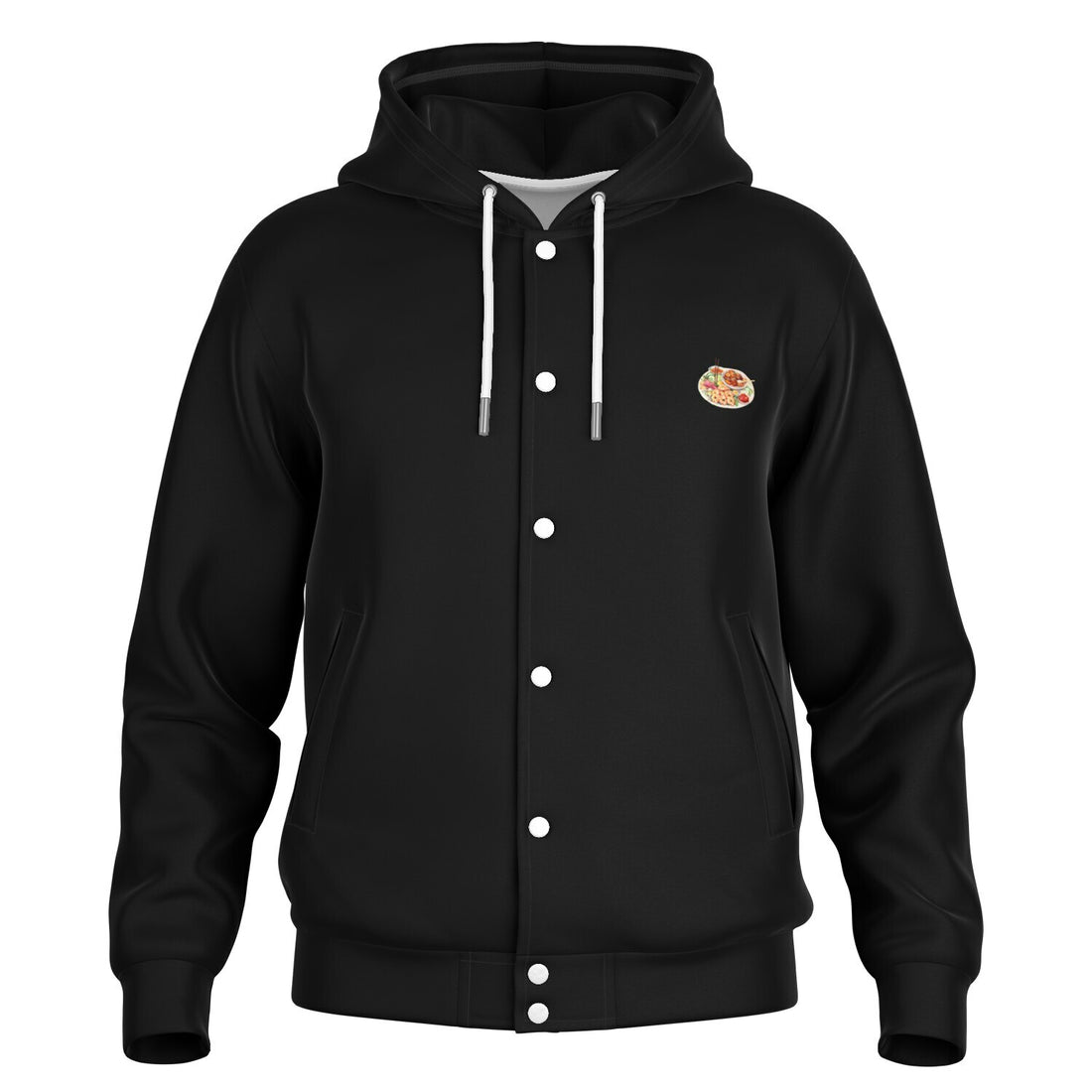 Heavyweight Hooded Baseball Jacket