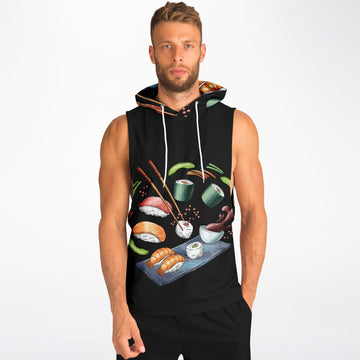 Athletic Drop Armhole Hoodie