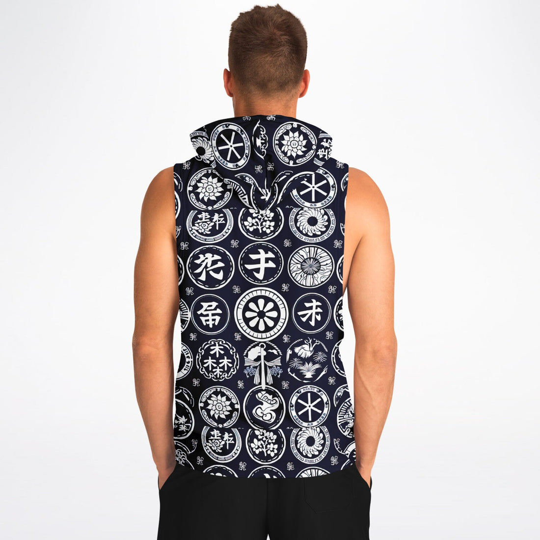 Athletic Drop Armhole Hoodie