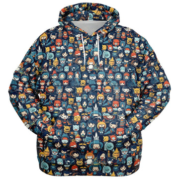 Athletic Plus-size Hoodie