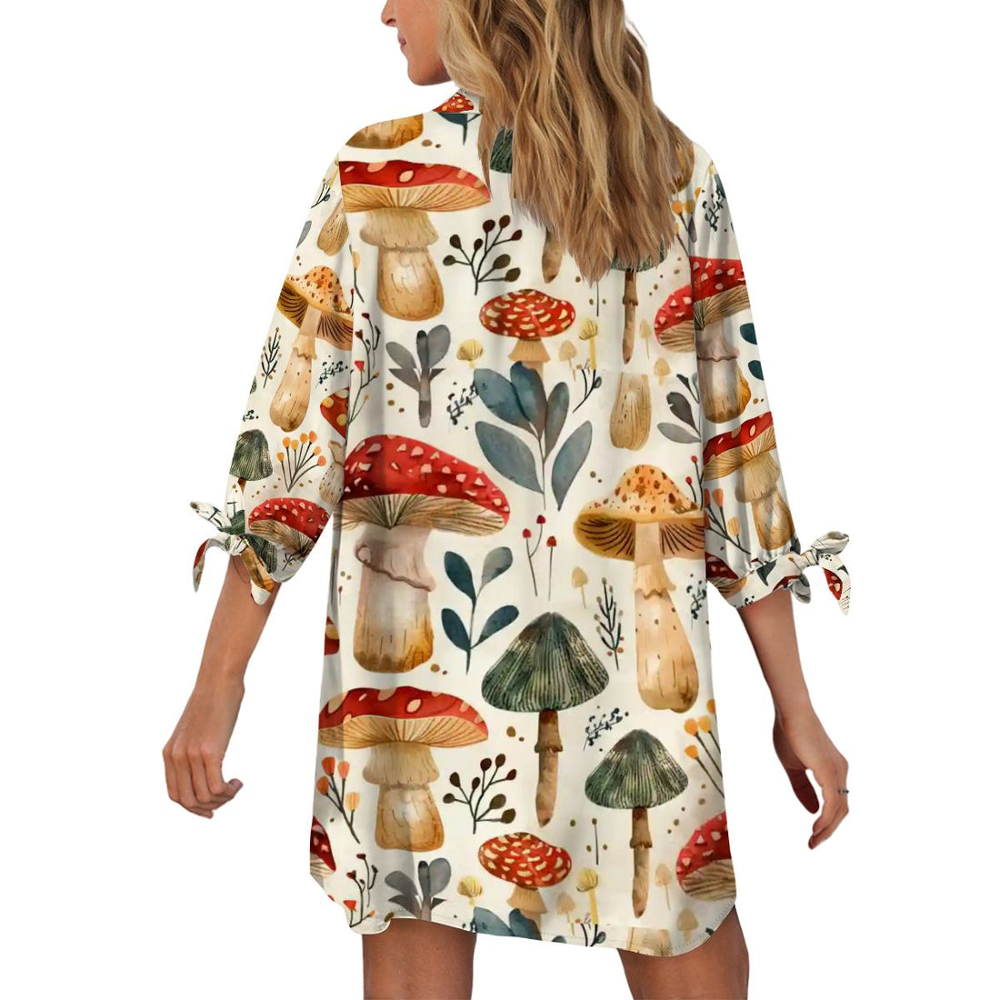 Women's Cardigan Shirt ThreeQuarter Sleeve