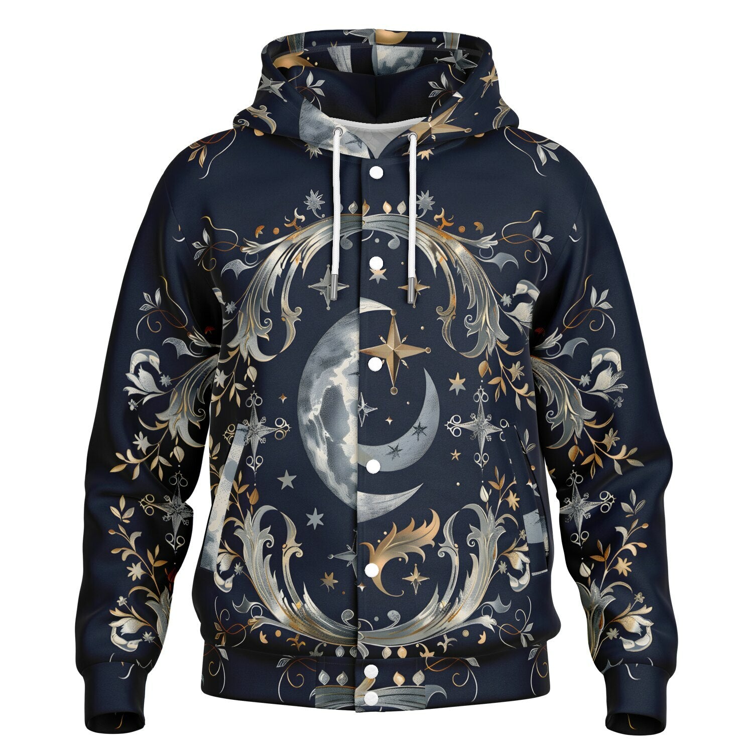 Heavyweight Hooded Baseball Jacket