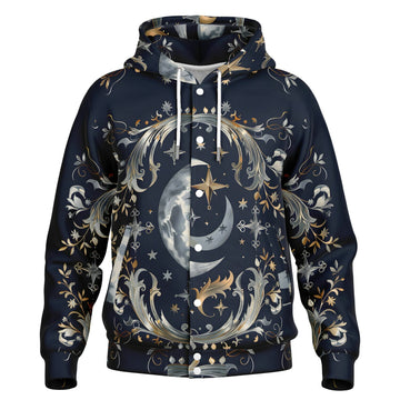Heavyweight Hooded Baseball Jacket