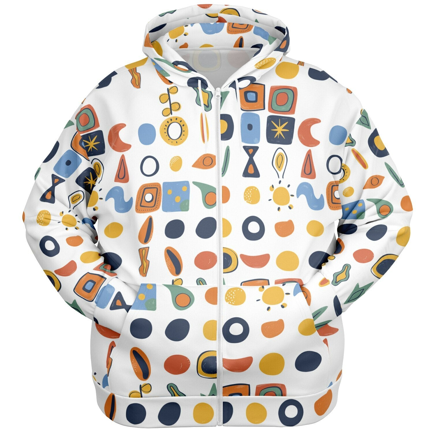 Athletic Plus-size Ziphoodie