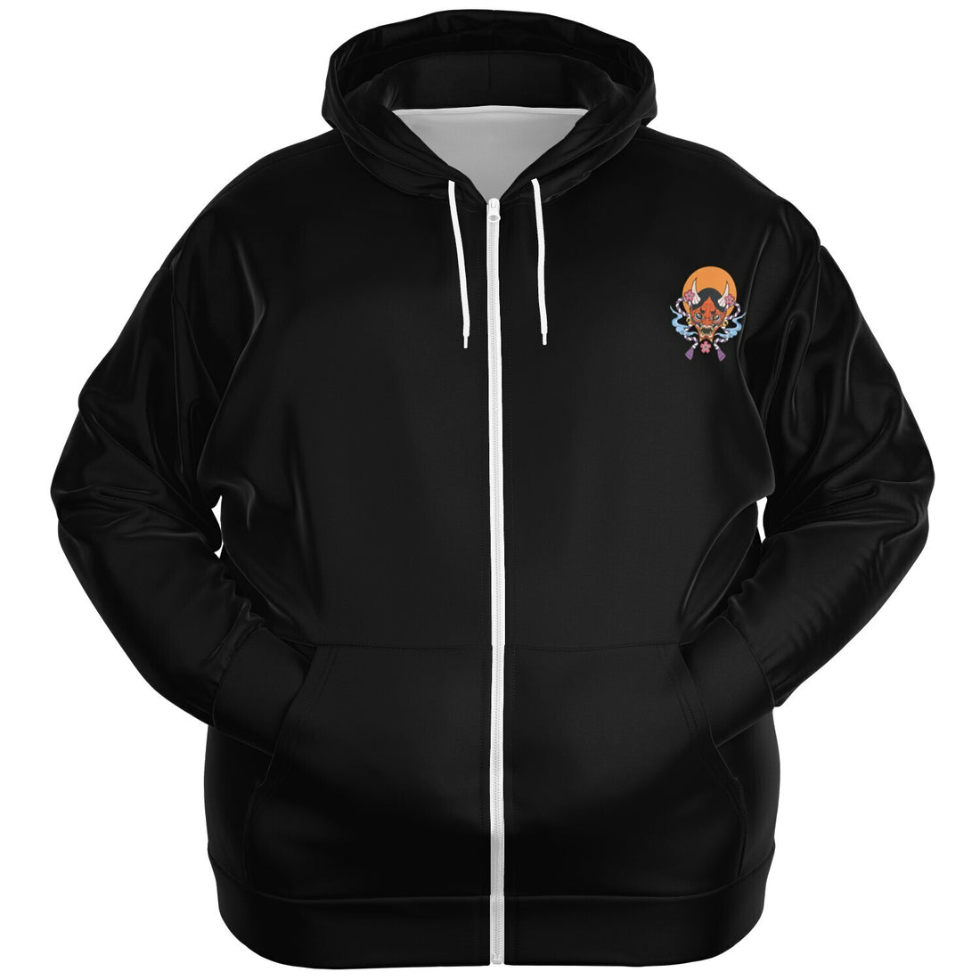 Athletic Plus-size Ziphoodie