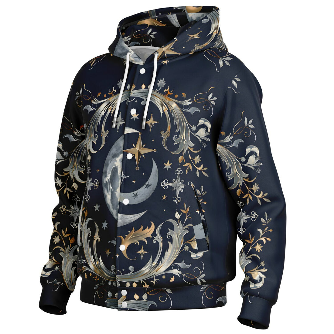 Heavyweight Hooded Baseball Jacket