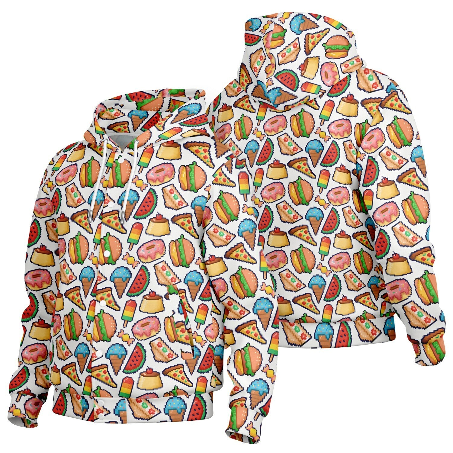 Heavyweight Hooded Baseball Jacket