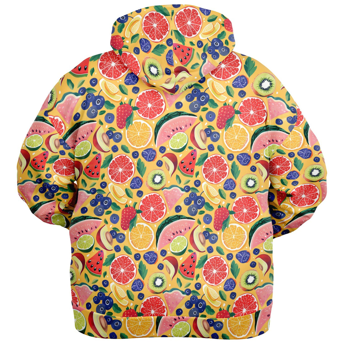 Fruits Athletic Plus-size Hoodie