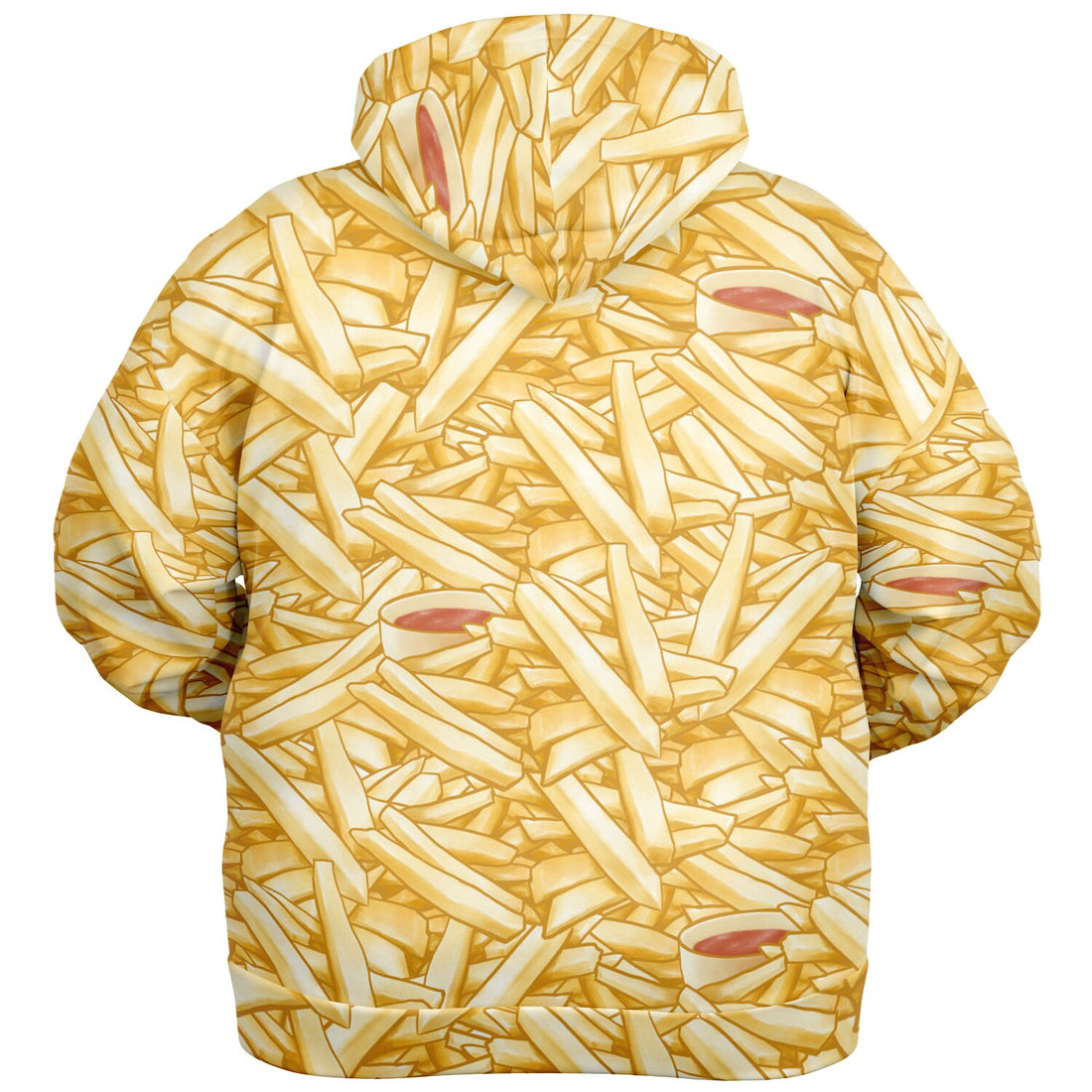 French Fries Athletic Plus-size Hoodie