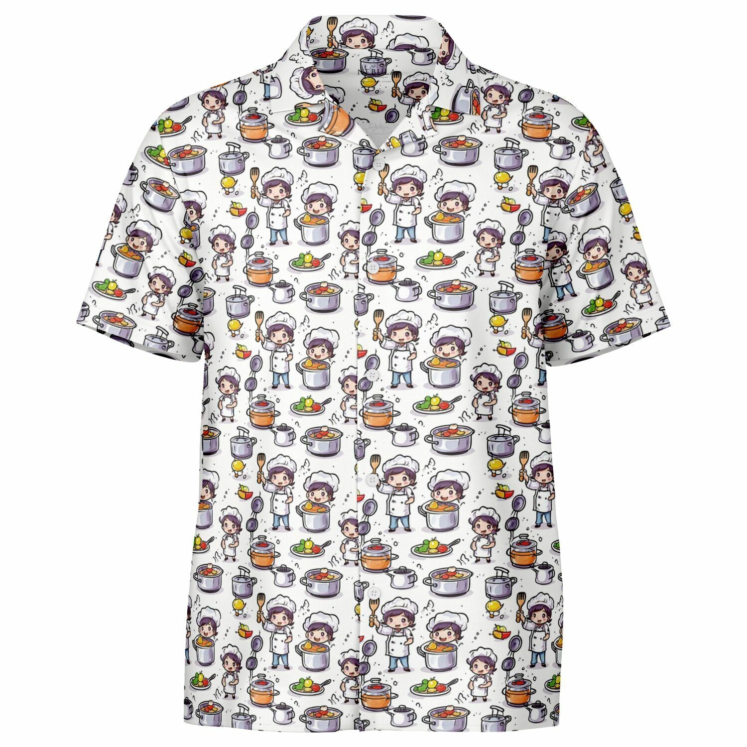 Short Sleeve Button-Down Shirt