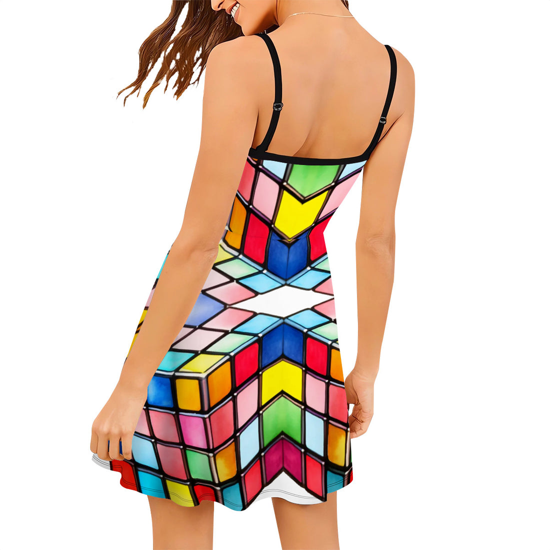 Short Spaghetti Strap Dress