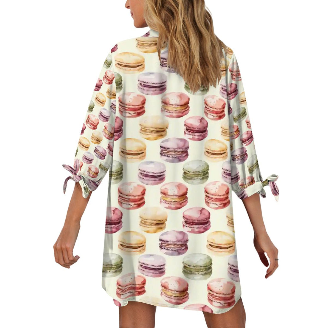 Women's Cardigan Shirt ThreeQuarter Sleeve