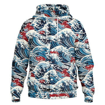 Heavyweight Hooded Baseball Jacket