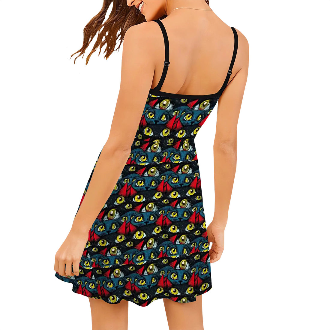 Short Spaghetti Strap Dress