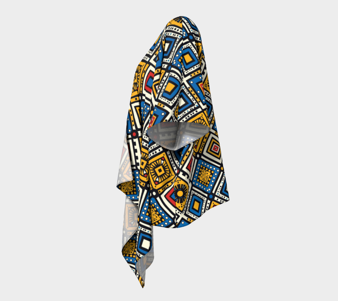 Draped