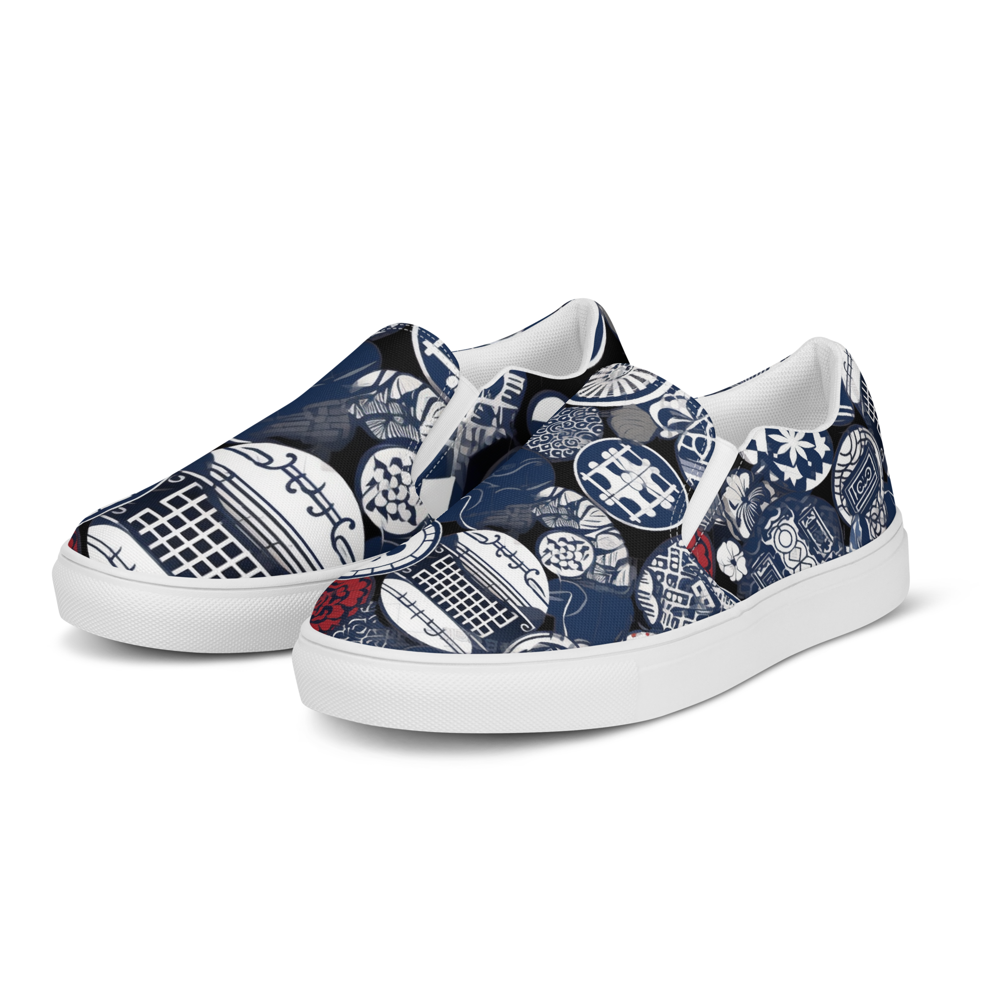 Damen Slipper aus Canvas