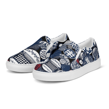 Damen Slipper aus Canvas